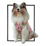 Roupa Pet Roupinha Regata Cachorro Soft Tamanho Pink G1 A G3