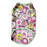 Roupa Pet Roupinha Regata Cachorro Soft Tamanho Pink Pp A Gg