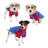 Roupa Pet Soft Duo Macio Frio Inverno Cachorro Gato Medio