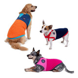 Roupa Pet Tricolor Jacquard Inverno Cachorro Gato Grande Cor 06 Rosa Cinder