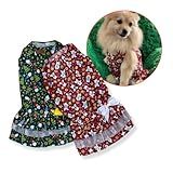 Roupa Pet Vestido Natal