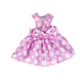 Roupa Pet Vestido Rosa