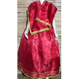 Roupa Pombagira Vermelha Padilha Luxo Festa