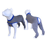 Roupa Pós Cirúrgica Membro Posterior Pet N 7 8 10 A 17kg 