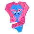 Roupa Praia Bebe Infantil Menina Proteção Uv50+ Personagen