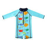 Roupa Praia Piscina Bebê Proteção Uv Acqua Di Mare