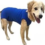 Roupa Protetora Pós-Cirúrgica Pet Para Castração De Cachorro Macho - Tecido De Algodão Com Fechamento De Zíper E Velcro Ajustável -6-
