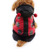 Roupa Roupinha Blusa Joaninha Cachorro Cão Dog Inverno Frio
