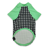 Roupa Roupinha Camiseta Pet Cachorro Proteção Uv 50 Green