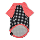 Roupa Roupinha Camiseta Pet Cachorro Proteção Uv 50 Salmon
