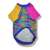 Roupa Roupinha Camiseta Pet Cachorro Proteção Uv