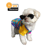 Roupa Roupinha Camiseta Pet Cachorro Proteção Uv