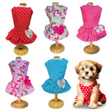 Roupa Roupinha Para Cachorro Cão Vestido Pet Barato Melancia