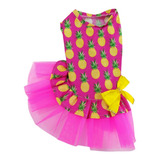Roupa Roupinha Para Cachorro Vestido Pet Barato Gato Verão