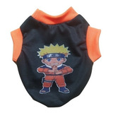 Roupa Roupinha Pet Cachorro Cães Naruto Todos Tamanhos