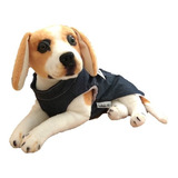 Roupa Roupinha Pet Cachorro Colete Jeans C Pelúcia Tam 05