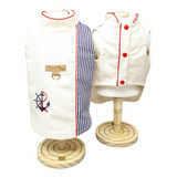 Roupa Roupinha Pet Camisa Para Cachorro Navy Marinheiro