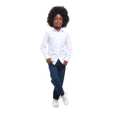 Roupa Social Infantil Menino Camisa Branca