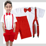 Roupa Social Infantil Menino Festa Batizado Casamento