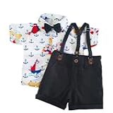 Roupa Temática Urso Marinheiro Conjunto Infantil Menino Festa 4 Anos Azul Royal 