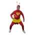 Roupa Vermelha Chapolin Fantasia Completa Com Marreta