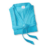 Roupão Curto Feminino Felpudo Algodão Verão Liso Adulto Top