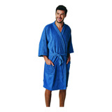 Roupão De Banho Feminino Masculino Atoalhado Lepper Malíbu