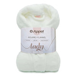 Roupão Feminino Plush Lady Flannel Macio Manga Longa Appel