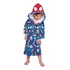 Roupão Infantil Aveludado C capuz Spidey Homem Aranha Lepper