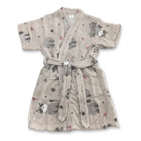 Roupao Infantil Dianneli Estampado