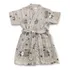Roupão Infantil Dianneli Estampado Safari Tamanho Gg