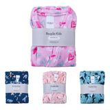 Roupão Infantil Microfibra De Banho Menino Menina Estampado