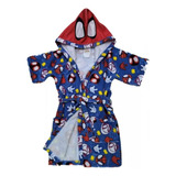 Roupão Infantil Spidey Aveludado Homem Aranha Lepper