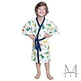 Roupão Lepper Kids PP Felpudo Dino Não Puxa Fio Multi Colored Tamanho único