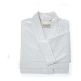 Roupão Masculino Modelo Domenico 100  Algodão Trussardi Gelo