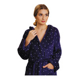 Roupão Plus Size Gg Gola Manga Inverno Microfibra Unissex