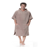 Roupão Surf Poncho Toalha Adulto Premium Natação Mergulho