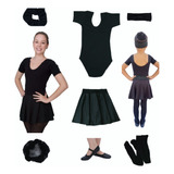 Roupas Balé Aulas Ballet Infantil 7 Peças