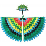 Roupas De Pássaros Para Crianças Com Capa De Asas Coloridas