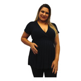 Roupas Gestante Bata Gravida Blusa Amamentação