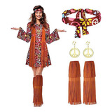 Roupas Indianas Hippie Dos Anos 70 E 60 Acessórios Vestido
