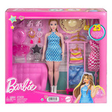 Roupas Mattel Barbie Com Acessórios De Armário Kit De Jogo