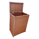 Roupeiro Sintético Cesto Organizador P roupa Suja 40x25x55