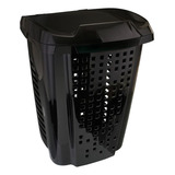 Roupeiro Telado Cesto P Roupas 70l C divisória Astra Preto