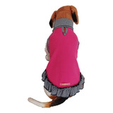 Roupinha Pet Inverno Cachorros Suéter Plush C Listras Tam M
