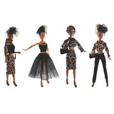 Roupinhas Exclusivas Para Boneca Barbie Coleção Com 10 Itens