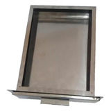 Rp Grill Ga Gaveta Cinzeiro Em Aço Inox Para Churrasqueiras Alve 35x25x5