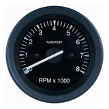 Rpm Tacômetro Marítimo 8000 Rpm Universal 5 Regulagens 12v
