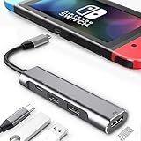 RREAKA USB Type C To HDMI Digital AV Multiport Hub USB C USB3 1 Adapter PD Charger For Nintendo Switch Portable 4K HDMI Dock For Samsung Dex Station S21 S20 Note20 TabS7 Travel TV Docking Station