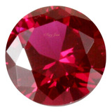 Rubi De Burma Pedra Preciosa Vermelho Brasa 6mm 1 0cts